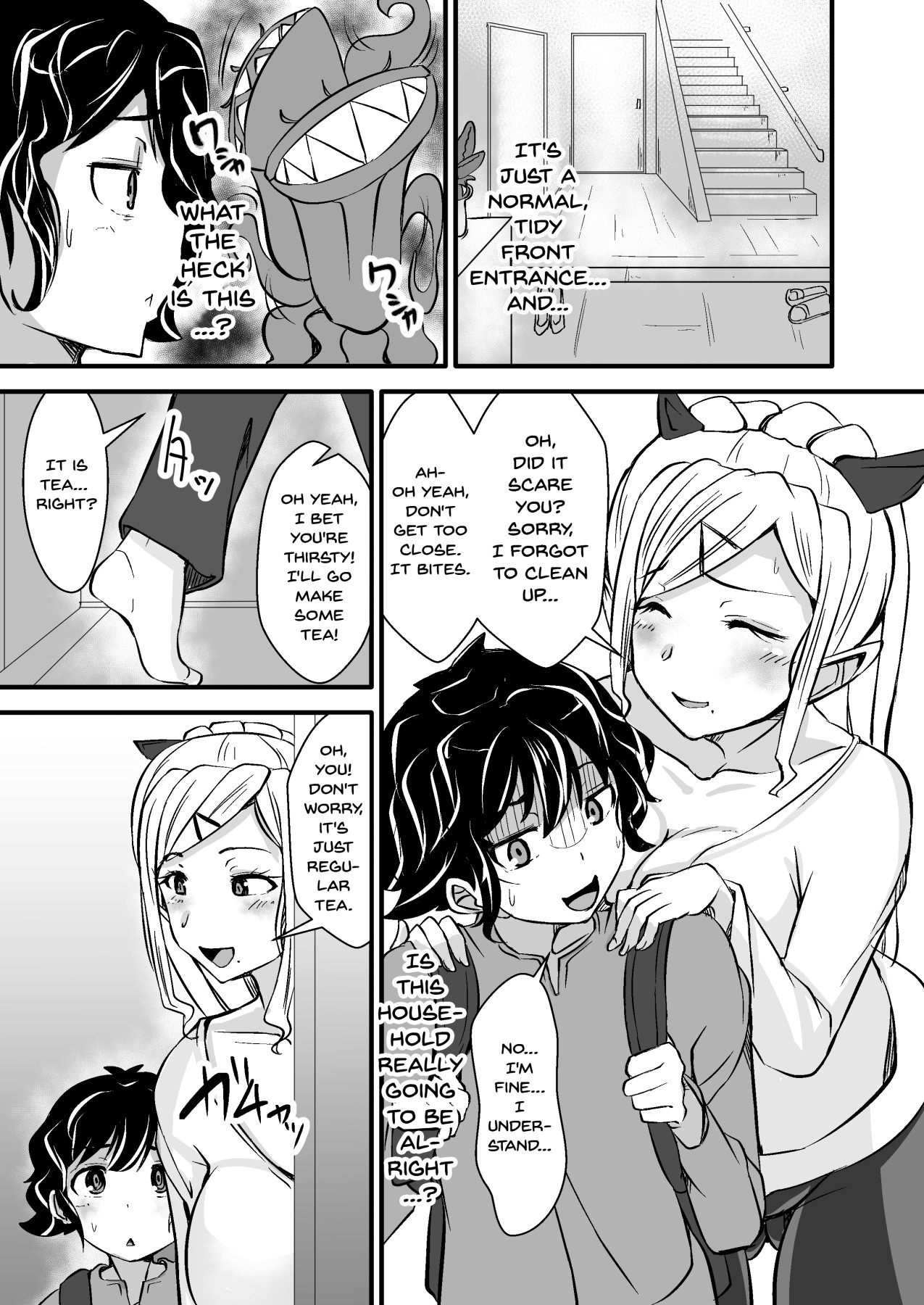 Hentai Manga Comic-Inter-Species Homestay-Read-5